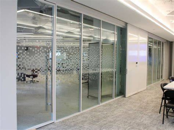 A glass wall