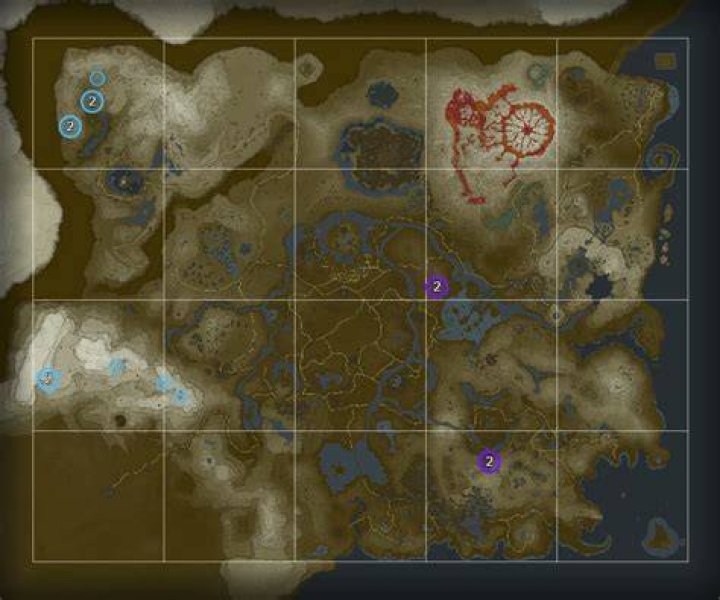 All bear Locations in BOTW