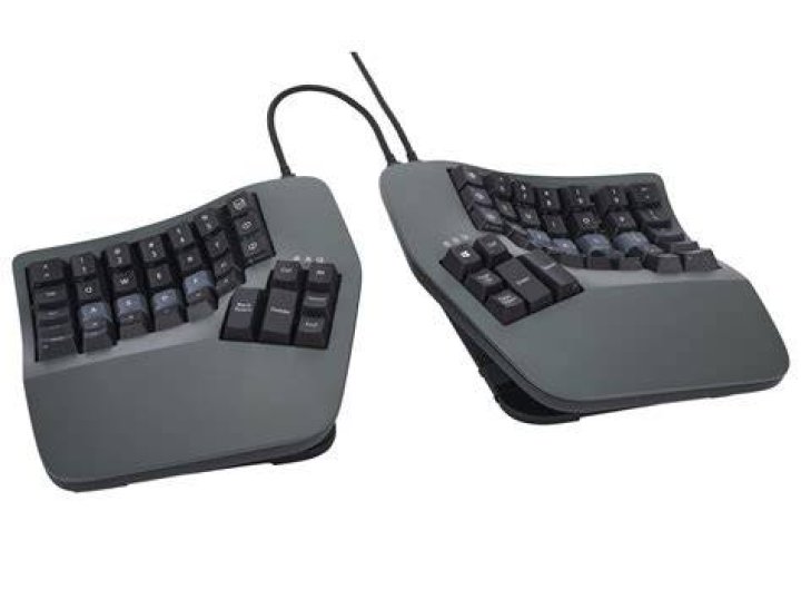 Both keyboards side to side with key mapping