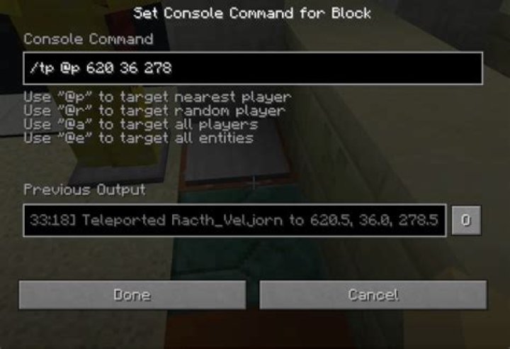 Console command for adding an enchantment
