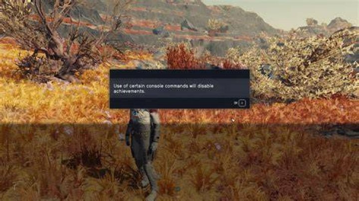 Does modding or using console commands disable Steam achievements for Fallout 4?