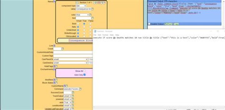 How do I fix a command generated by MCStacker? [duplicate]