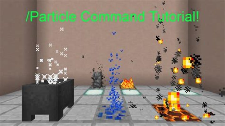 How do I use the /particle command in Vanilla Minecraft?