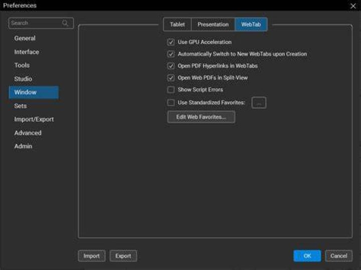 Preferences (web)