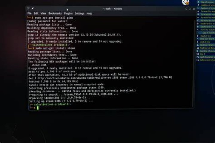 terminal screenshot