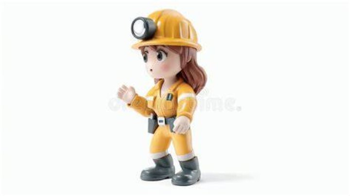 Yellow Miner Girl